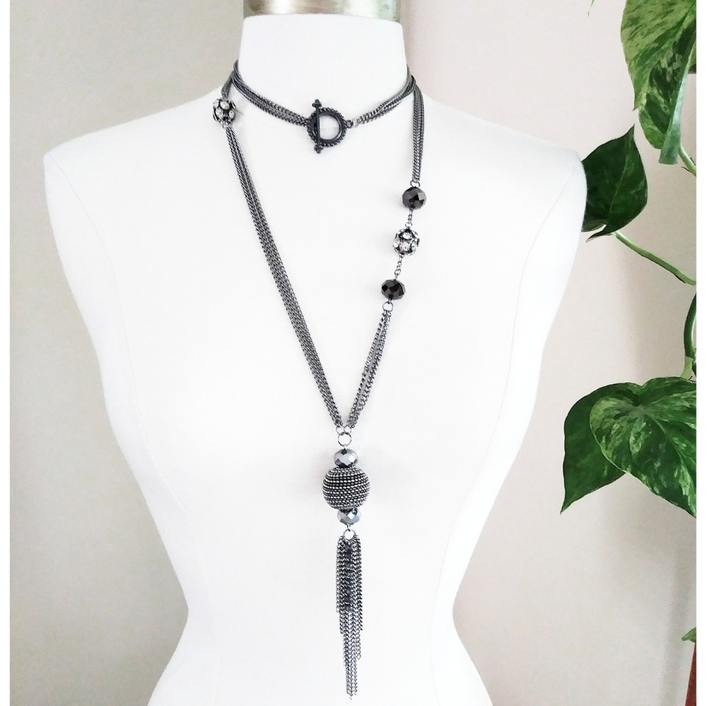 Glam Girl Tassel Necklace